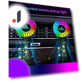 Автомобильная лампа окружающего освещения RGB с 3D звуковым контролем — Подсветка, Auto Home Solutions