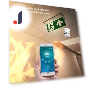 Детектор дыма ZigBee — Комбинированные детекторы дыма и угарного газа, HEIMAN