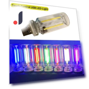 Автомобильная USB светодиодная лампа с сенсорным затемнением — Подсветка, YJMP Auto Parts