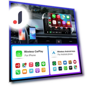 2 в 1 Wifi CarPlay Box Android Auto Адаптация — Автоэлектроника и аксессуары, JOHO - CarGear
