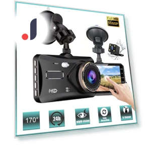 HD 1080P 4 сенсорный экран IPS Dash Cam — Камеры заднего вида, QLY Online