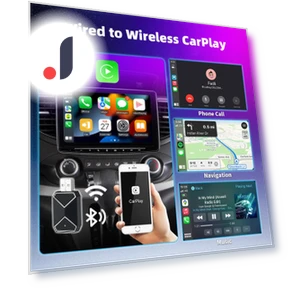 Беспроводной адаптер Carplay Android Auto Smart AI Box — Аксессуары для телефонов, JOHO - CarGear