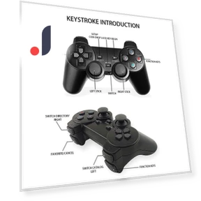 Игровая консоль 4K Game Stick Lite 64Gb — Консоли, Atonic
