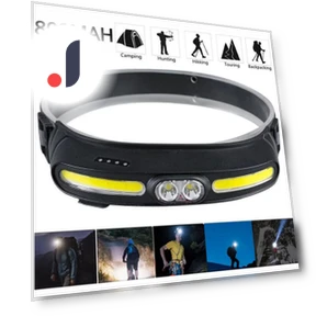 Налобный фонарь с COB светодиодом — Фонарики, LIUXING Fire Portable Lighting