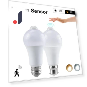 Светодиодная лампа с датчиком движения — Светодиодные, Binchi Outdoor Product