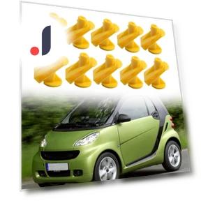 Крепежная клипса для облицовки днища кузова — Клипсы, Green Car