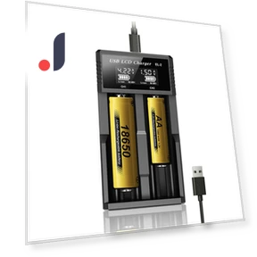 USB LCD Smart Charger для аккумуляторов — Зарядные устройства, greenyard