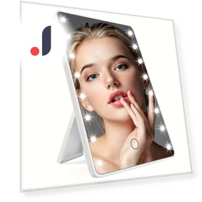 Зеркало для макияжа с 16 светодиодами — Компактные и дорожные, Makeup Kits