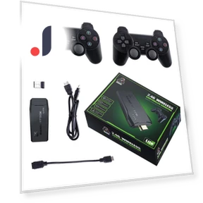 Игровая консоль M8 с двойным беспроводным контроллером — Микроконсоли GEM Box, HMC