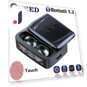 Беспроводная Bluetooth-гарнитура — Внутриканальные наушники, QUEED