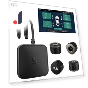 Автомобильный TPMS USB для Android — Датчики давления в шинах, Optimized General