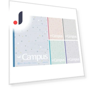 Тетрадь Smart Campus Limited B5 в точку с линейкой, 5 цветов — Блокноты, Kokuyo