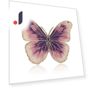 Умная эмалевая капающая бабочка брошь — Броши и значки, JEWEL HOME