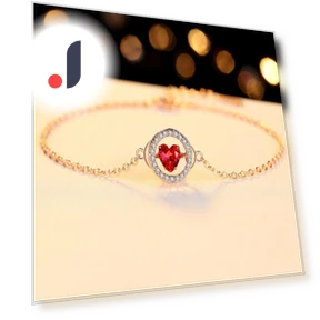 Умный браслет в форме сердца — Умные украшения, FOXANRY Jewelry