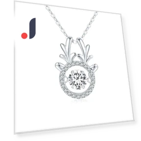 Умный кулон из стерлингового серебра — Мужские подвески, FOXANRY Jewelry