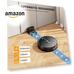 2 in 1 Mopping Robotic Vacuum — Smart Cleaning Robots, XIEBro