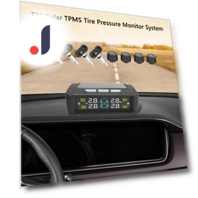 Цифровой ЖК-дисплей Автомобильный TPMS Монитор температуры шин — Датчики давления в шинах, FORAUTO