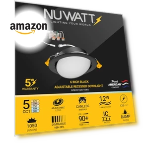 Gimbal LED Recessed Lighting Canless Wafer Lights — Recessed Lighting, NUWATT