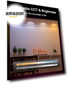 Smart Recessed Lighting with Gradient Accent and Night Ring — Recessed Lighting, Lumary