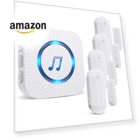 Wireless Door Chime with Entry Alarm — Kits, SanJie