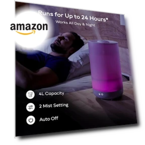 Color Changing Air Humidifier — Air Moisturizers, Bell+Howell