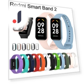 Силиконовый ремешок и чехол для Redmi Smart Band 2 — Браслеты и клипсы, IW-PJ1