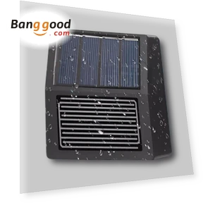 Solar Rain Sensor with Light Detector — Garden Illumination, Tuya