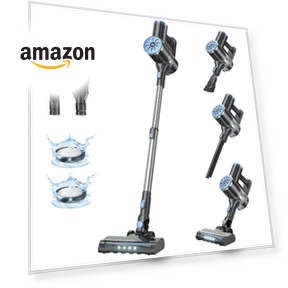 Cordless Vacuum Cleaner with Self-Standing — Cordless Vacuums & Sweepers, VIPSUN