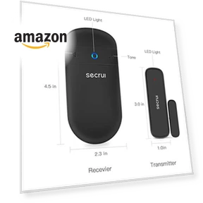 Door Chime with Adjustable Volume — Kits, SECRUI
