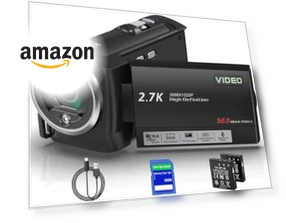 QHD 2.7K 50MP Vlogging Camera — Camcorder, Muitune