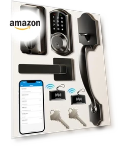 Smart Front Door Lock Set — Smart Home Security, Veise