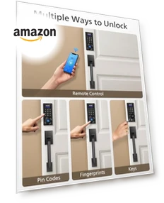 Wi-Fi Smart Lock with Handle — Smart Home Security, Philips