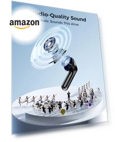 Wireless Earbuds with Immersive Surround Sound — In-Ear Headphones, Shenzhen Daximen Import and Export Trading Co., LTD