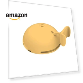 Whale-Shaped Air Purifier with Phone Holder — Portable Air Purifiers