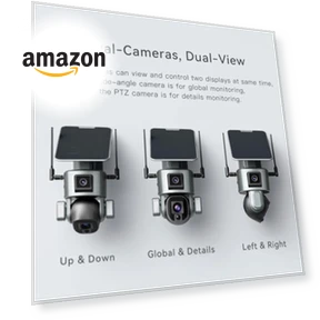 4K Security Camera Wireless Outdoor with Solar Panel — Security Cameras, Niview