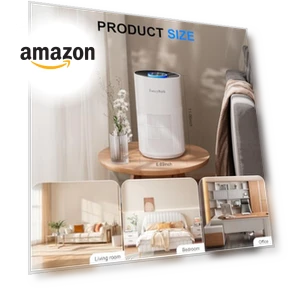 Air Purifier with Sleep Mode & Aroma Function — Activated Carbon Air Purifiers, FancyBark
