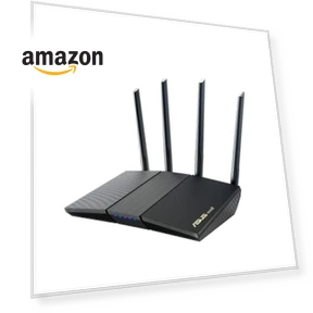 Dual Band WiFi 6 Extendable Router — Routers, Asus
