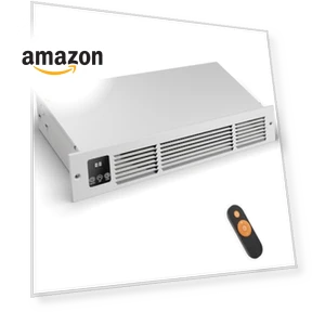 Kickspace Heater with Thermostat and Timer — Portable Heating Solutions, AIREPUSH