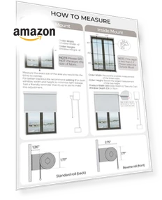 Motorized Roller Shade with Remote Control — Treatment Sets, AIVDIG