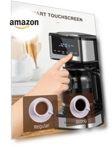 Programmable Drip Coffee Maker — Brewing Excellence, Ihomekee