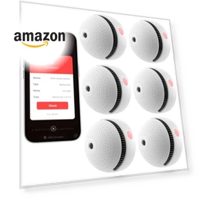 Smart Smoke Detector with 10-Year Battery — Smoke Detectors, Soewolit