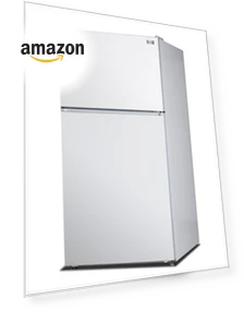 Top Mount Refrigerator with Freezer — Mini Fridges, BLACK+DECKER
