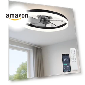 Upgraded Low Profile Ceiling Fan with Light — Ceiling Fan Lighting Solutions, Fszdorj