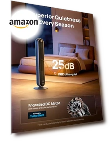 Tower Fan and Heater Combo — Desktop Cooling Solutions, Dreo