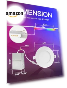 Smart LED Recessed Lighting — Recessed Lighting, POWERASIA