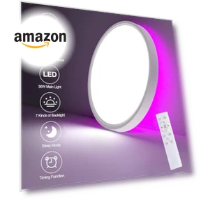 RGB Smart Ceiling Light — Overhead Lighting, HENTAG