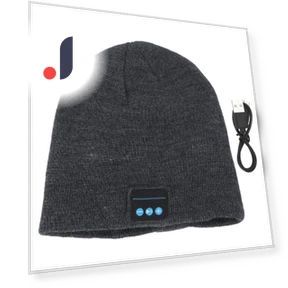 Wireless Bluetooth Beanie Hat with Music Headphones — Wearable Accessories, Fishine