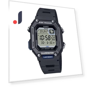 Digital Watch Mobile Link Bluetooth Equipped Step Tracker — Wearable Accessories, Casio