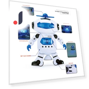 Dancing Robot Toy — Interactive Figures & Robots, Toys Space