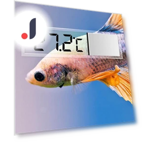 Digital LCD Aquarium Thermometer — Thermometers, Partition Wall